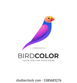 Sparrow Bird Illustration Vector Template, Suitable for Creative Industry, Multimedia, entertainment, Educations, Shop, and any related business