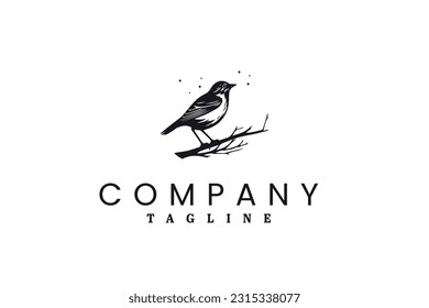 Diseño de la plantilla de logotipo de pájaros de soldadura