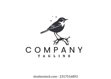 Diseño de la plantilla de logotipo de pájaros de soldadura