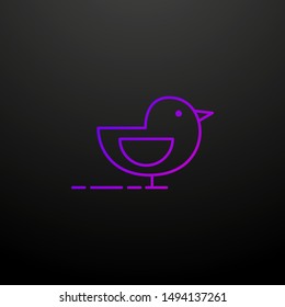 Sparrow, bird nolan icon. Elements of thanksgiving day set. Simple icon for websites, web design, mobile app, info graphics
