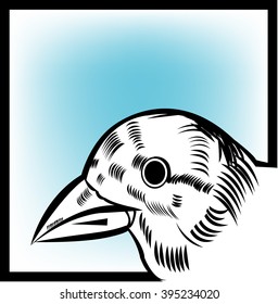 Sparrow,
Sparrow Is domestic bird,    All elements are in separate layers color can be changed easily