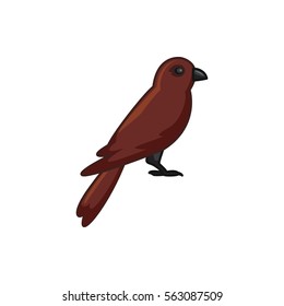 sparrow icon illustration isolated vector sign symbol