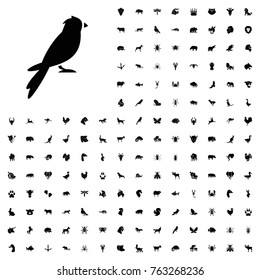 Sparrow icon illustration isolated vector sign symbol. animals icon set for web and mobile.