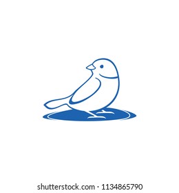 sparrow logo design