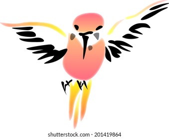 sparrow is singing