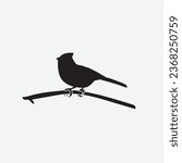 Sparrow vector image clip art