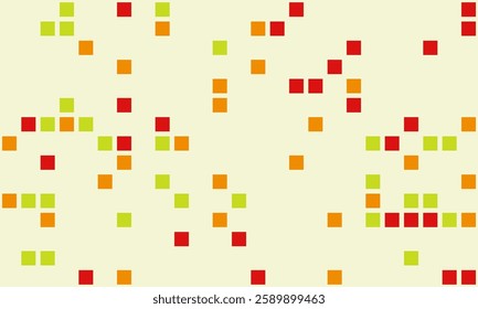 Sparse brick cube funny. Creative fun dynamic fabric. Wallpaper color image poster paint. Collection optical art decorative.