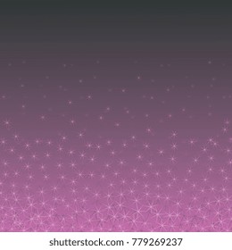 Sparse spines on the lilac black gradient