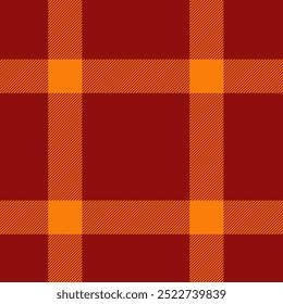Sparse texture tartan textile, industry fabric pattern check. Performance background seamless vector plaid in red and bright colors palette.
