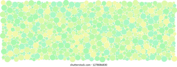 Sparse watercolor confetti dot colorful on white background. Chaotic pattern circle digital. Aspect Ratio 3:1