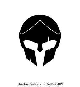 Sparta Helmet Logo Basic Vector