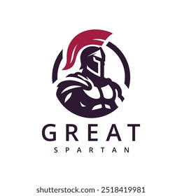 Sparta Logo, Spartan Helmet and Cloak for Greek Roman Warrior Knight Solider logo design inspiration