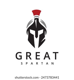 Sparta Mask, Spartan Helmet for Greek Roman Warrior Knight Solider logo design inspiration