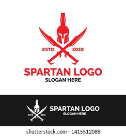 Sparta Roman Soldier Logo Vector