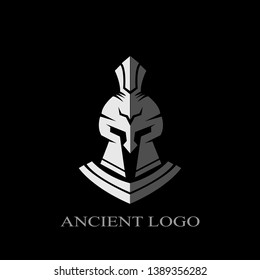 Sparta / Spartan Helmet Warrior logo design inspiration