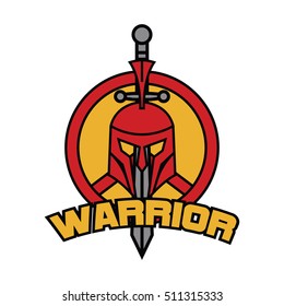 Sparta warrior logo