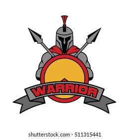 Sparta warrior logo