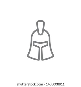 Spartacus, hat icon. Element of myphology icon. Thin line icon for website design and development, app development. Premium icon