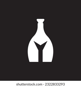 spartan beer logo icon illustration.