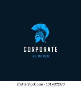 Spartan Creative Vector Logo Design 