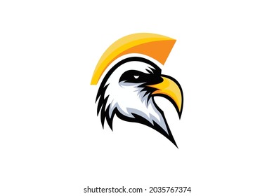 
Spartan eagle logo. Suitable for esport logos, games, mascots and more.