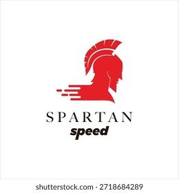 spartan express logo design element vector template