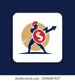 Spartan Finance Business Capital Investment Security Modern Logo