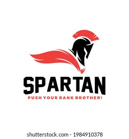 Spartan Fitness and Bodybuilding Logo design inspiration Vector