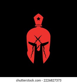 Spartan Fitness And Gym Logo Vector . Fitness Logo . Bodybuilding Logo design inspiration