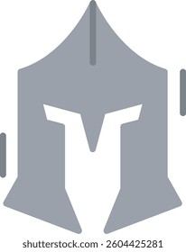 Spartan Flat Illustration Vector Design
