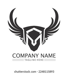 spartan and gladiator logo icon designs vector