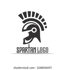 spartan and gladiator logo icon designs vector