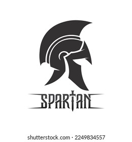 spartan and gladiator logo icon designs vector