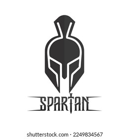 spartan and gladiator logo icon designs vector