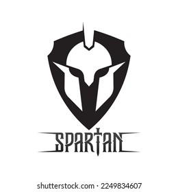 spartan and gladiator logo icon designs vector