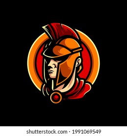 SPARTAN HEAD E SPORT LOGO