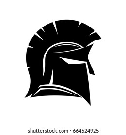 Similar Images, Stock Photos & Vectors of Vector sign. Spartan helmet ...