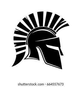 Spartan Helmet Stock Vector (Royalty Free) 664557673 | Shutterstock