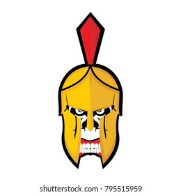 spartan helmet armor