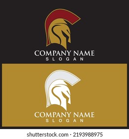 spartan helmet fighter icon vector illustration template design