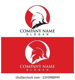 spartan helmet fighter icon vector illustration template design