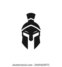 Spartan helmet icon vector. EPS 10 editable vector