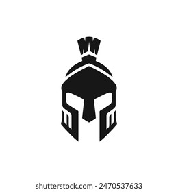 Spartan helmet icon vector. EPS 10 editable vector