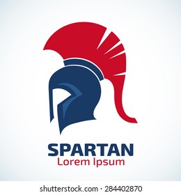 Spartan Helmet icon,Old Vintage Antiques helmet icon idea concept for the logo