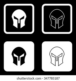 Spartan helmet icons