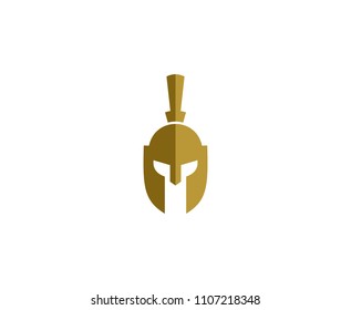 Spartan helmet logo 