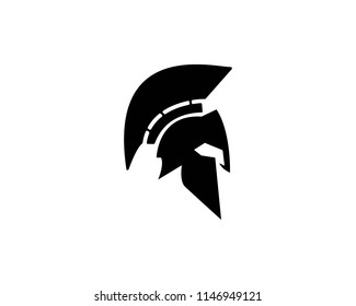 Spartan helmet logo