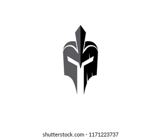 Spartan helmet logo