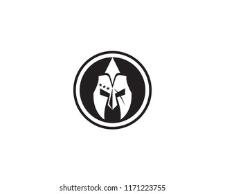 Spartan helmet logo