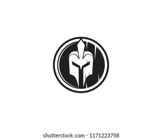 Spartan helmet logo